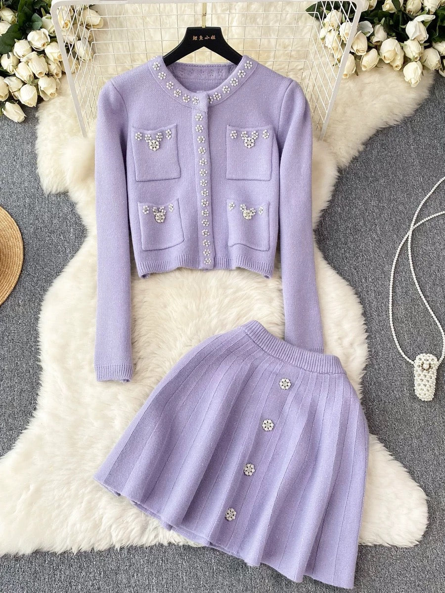 princess polly baby blue dress NWT Anthropologie Two Piece Dress Set main image 1