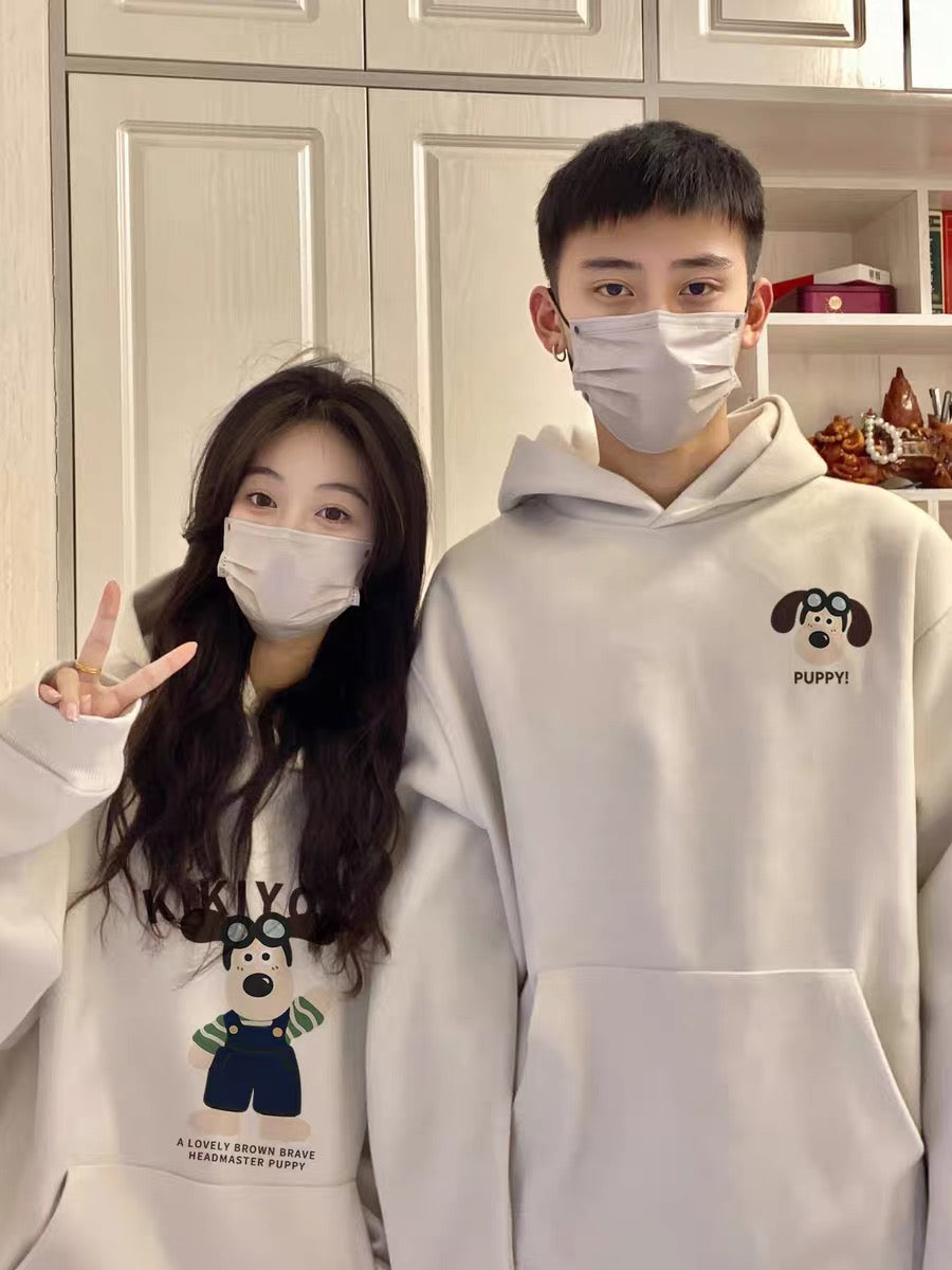 Specially different couple sweatshirts for early autumn, spring and autumn 2023 new trendy brand high-end outerwear suits for winter (N0311)