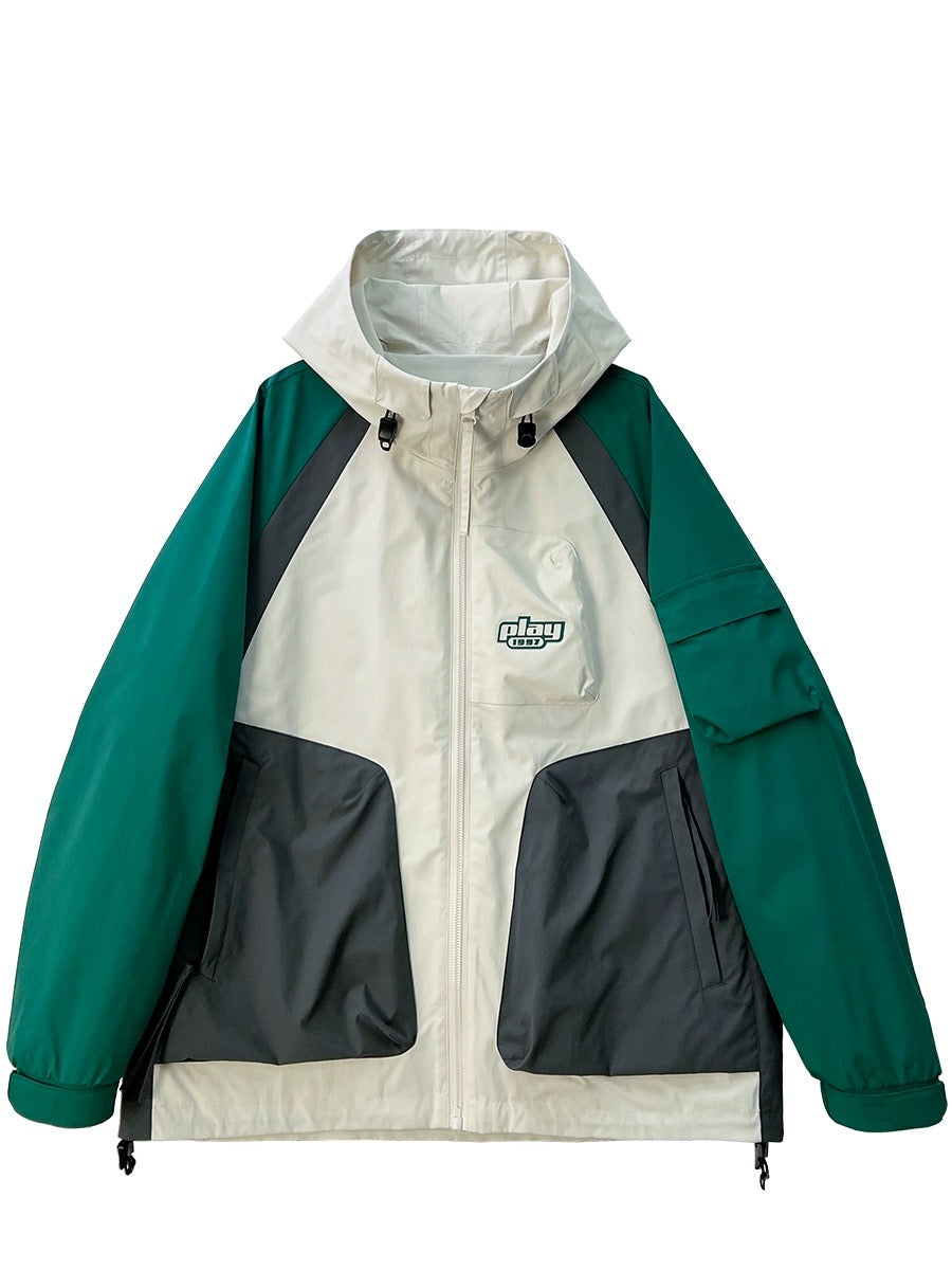 M's trendy street brand outdoor sports jackets for women spring and autumn new mountaineering clothing couples style work jackets