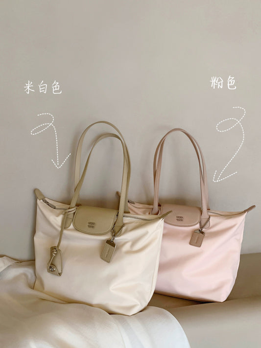 Nanfeng Chio2nd Girl Morning Tote Bag Women's 2024 New Large Capacity Commuter Handbag Shoulder Bag