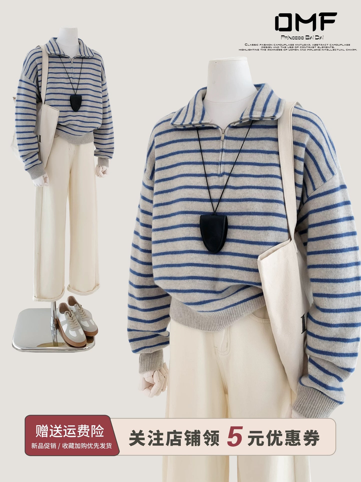 style bow-knitted sweater cardigan coat for women in early autumn straight shoulder French design short outerwear