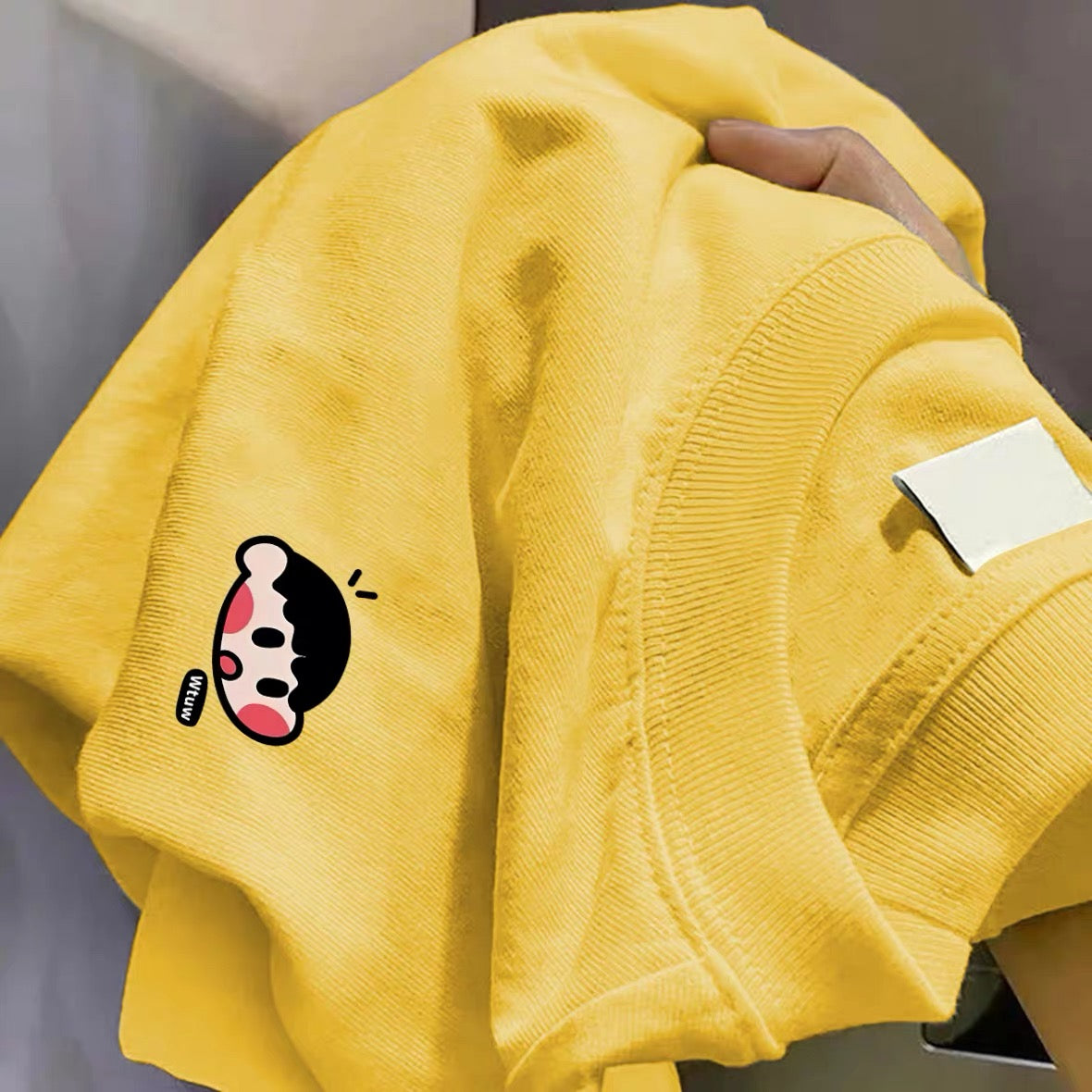 Foreign trade cut label tail order ~ counter withdrawal American trend summer short-sleeved T-shirt men and women pure cotton loose versatile