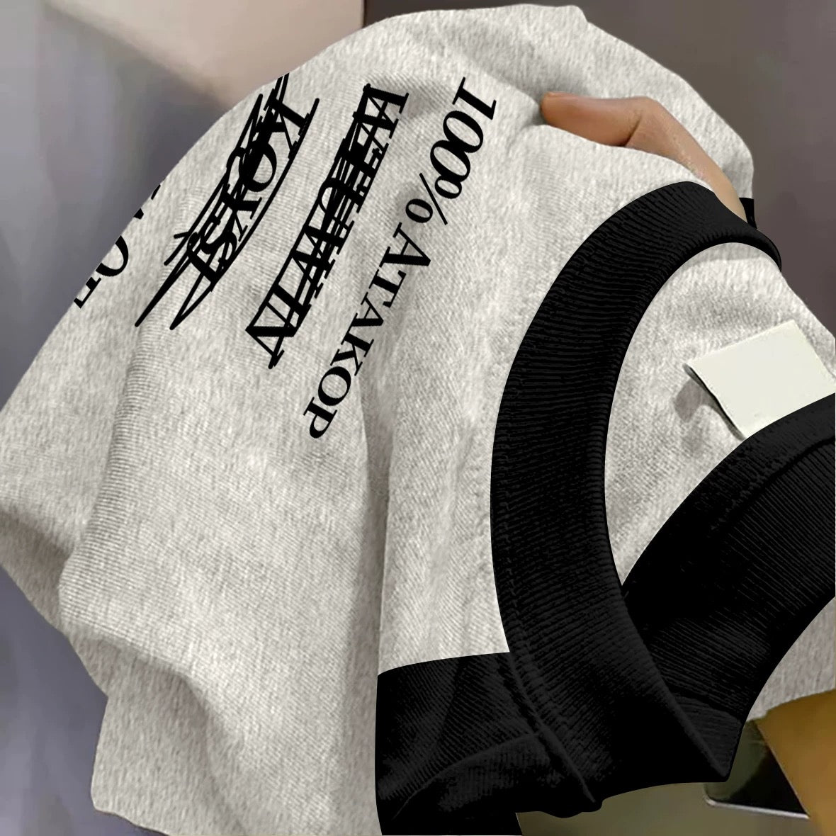 Foreign trade cut label tail order ~ counter withdrawal American trend summer short-sleeved T-shirt men and women pure cotton loose versatile ) (Copy 11)