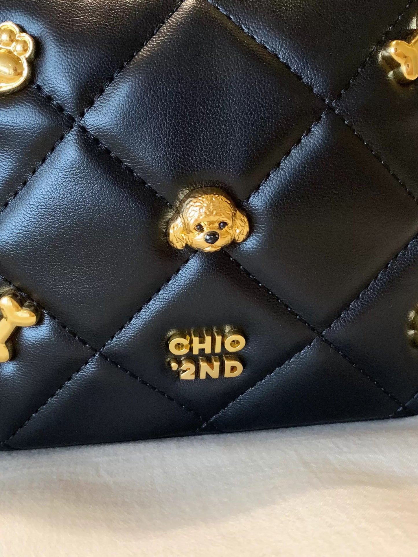 South Wind Chio2nd Bread Puppy Marseille Clear Sky Tote Bag Women's Commuter Handbag Single Shoulder Messenger Bag