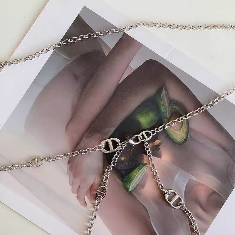 Waist chain women's design sense all-match decorative chain belt niche trend with skirt jacket fashion jeans belt
