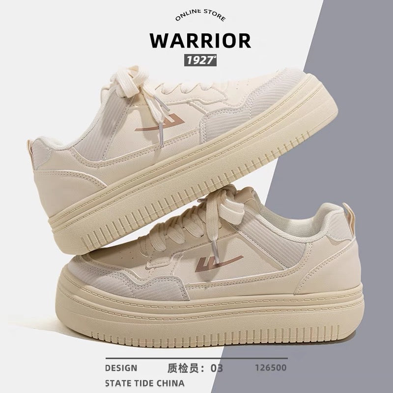 Pull back milk fufu small white shoes women 2023 spring and autumn new thick-soled bread board shoes ins trendy student shoes women