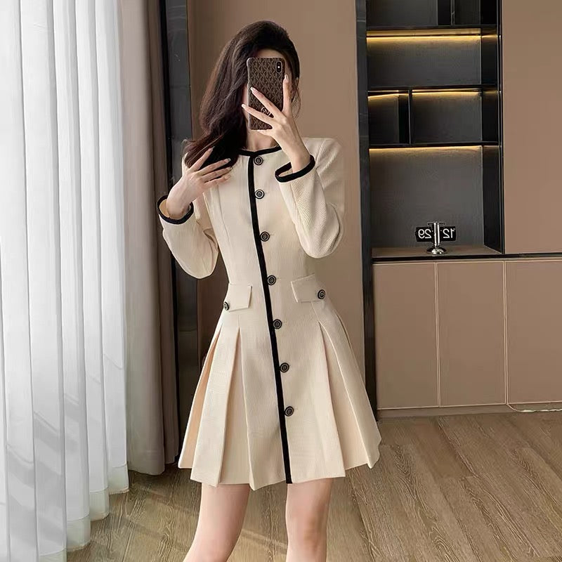 Xiaoxiangfeng Tweed Dress Women's Early Autumn 2023 New French Light L –  Lee Nhi Boutique