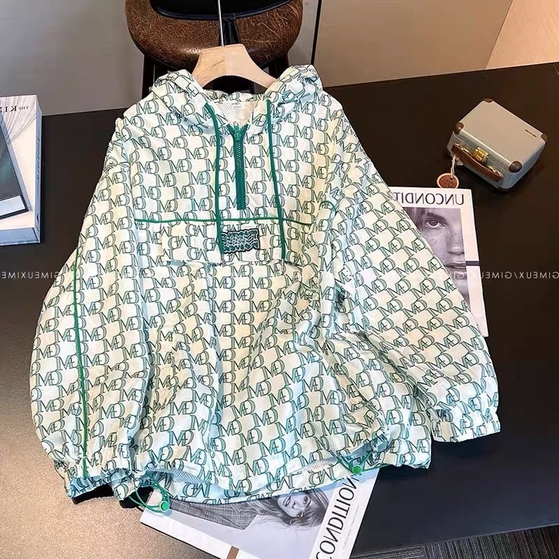 High-end sense of small fragrance casual sports sunscreen suit men and women summer fashion foreign style age-reducing two-piece suit