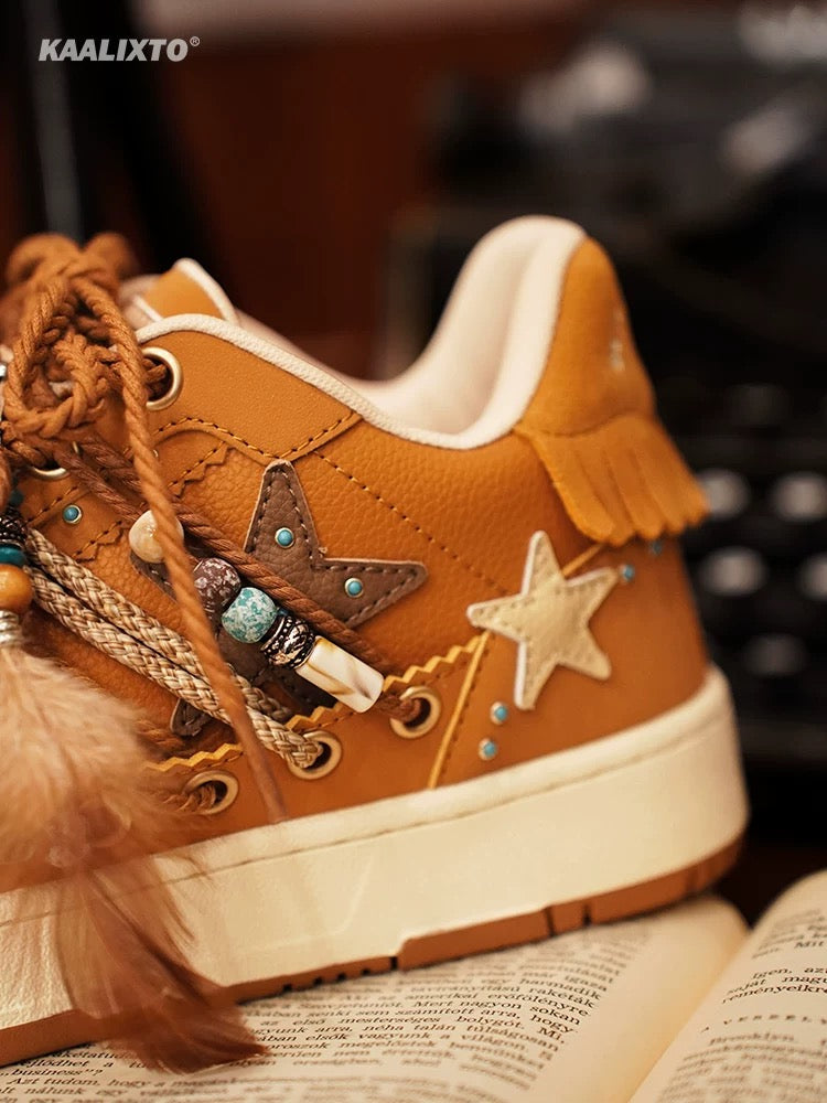 Kaalixto Tang Detective 1900 co-branded star shoes authentic new national trend casual niche all-match round-toe sneakers