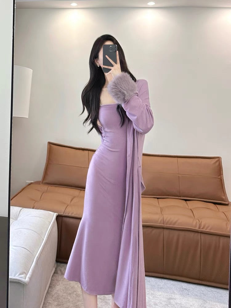 This year's popular beautiful suit skirt 2023 autumn and winter new se   Lee Nhi Boutique
