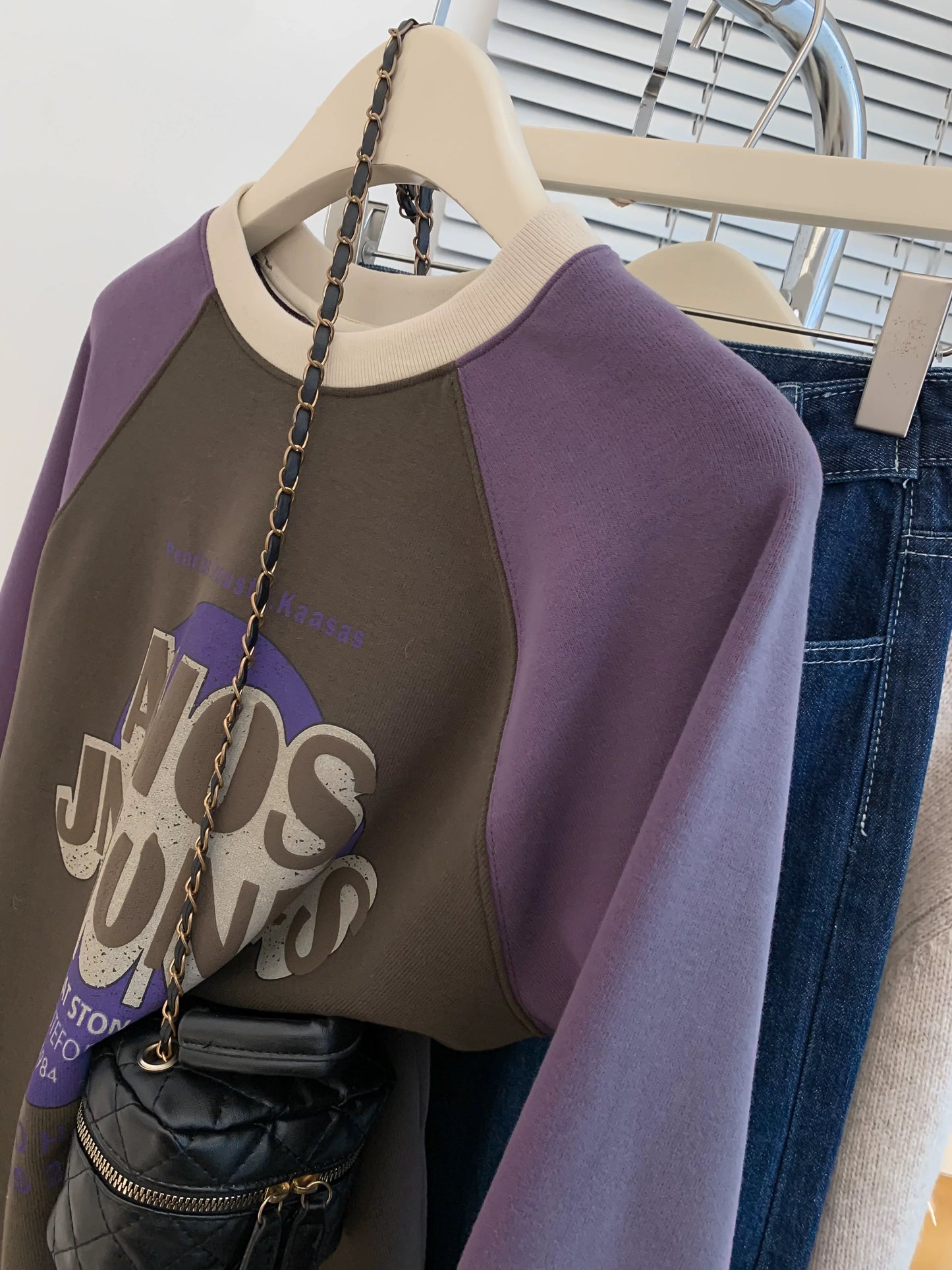 Early autumn German velvet raglan long-sleeved T-shirt women's autumn and winter thickened base shirt loose inner wear small bottoming top winter
