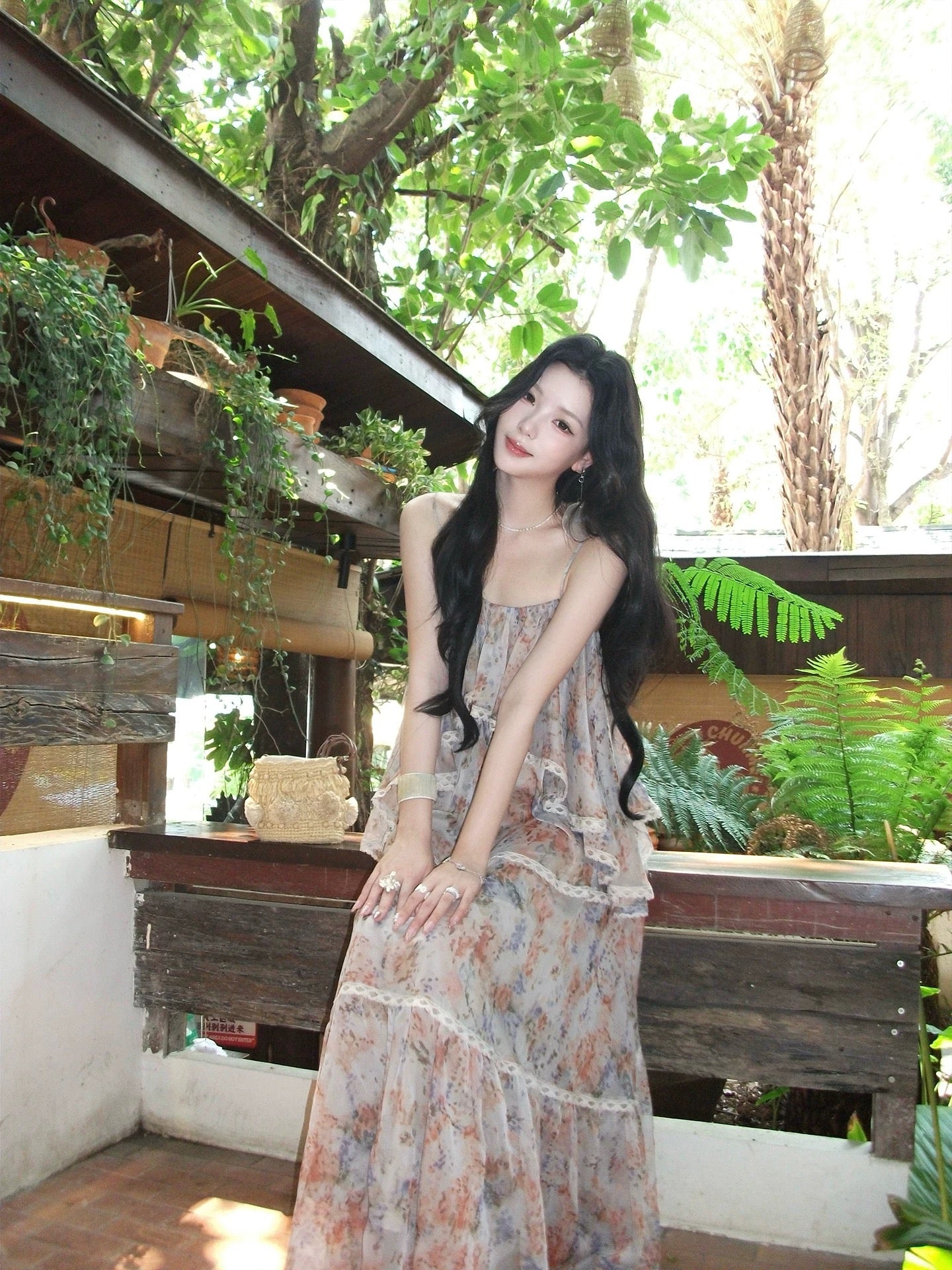 ICELOLLY Beach-Style Floral Sundress for Petite Women, Unique and Beautiful Dress for Early Summer