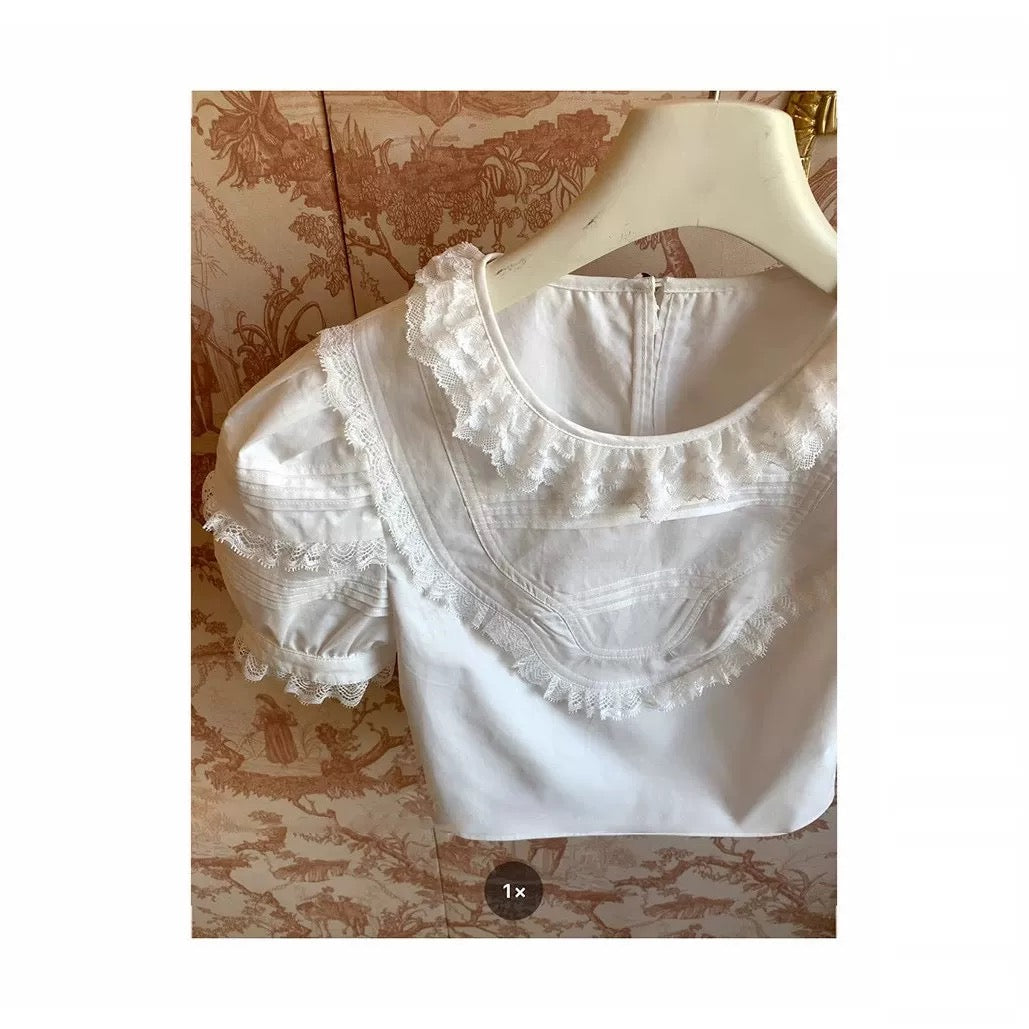 Angel Amelie, the naked eye can see the heavy industry limited edition pure white series, sweet and salty second-hand suit