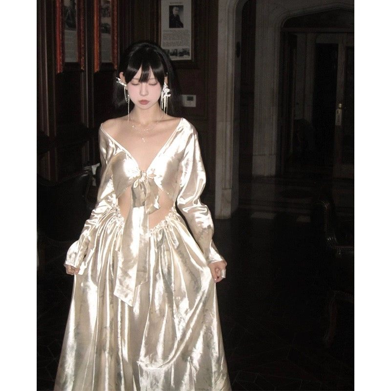 2ND STUDIOS French style pure lust dress, ladylike temperament and high-end sense 2024 spring new skirt