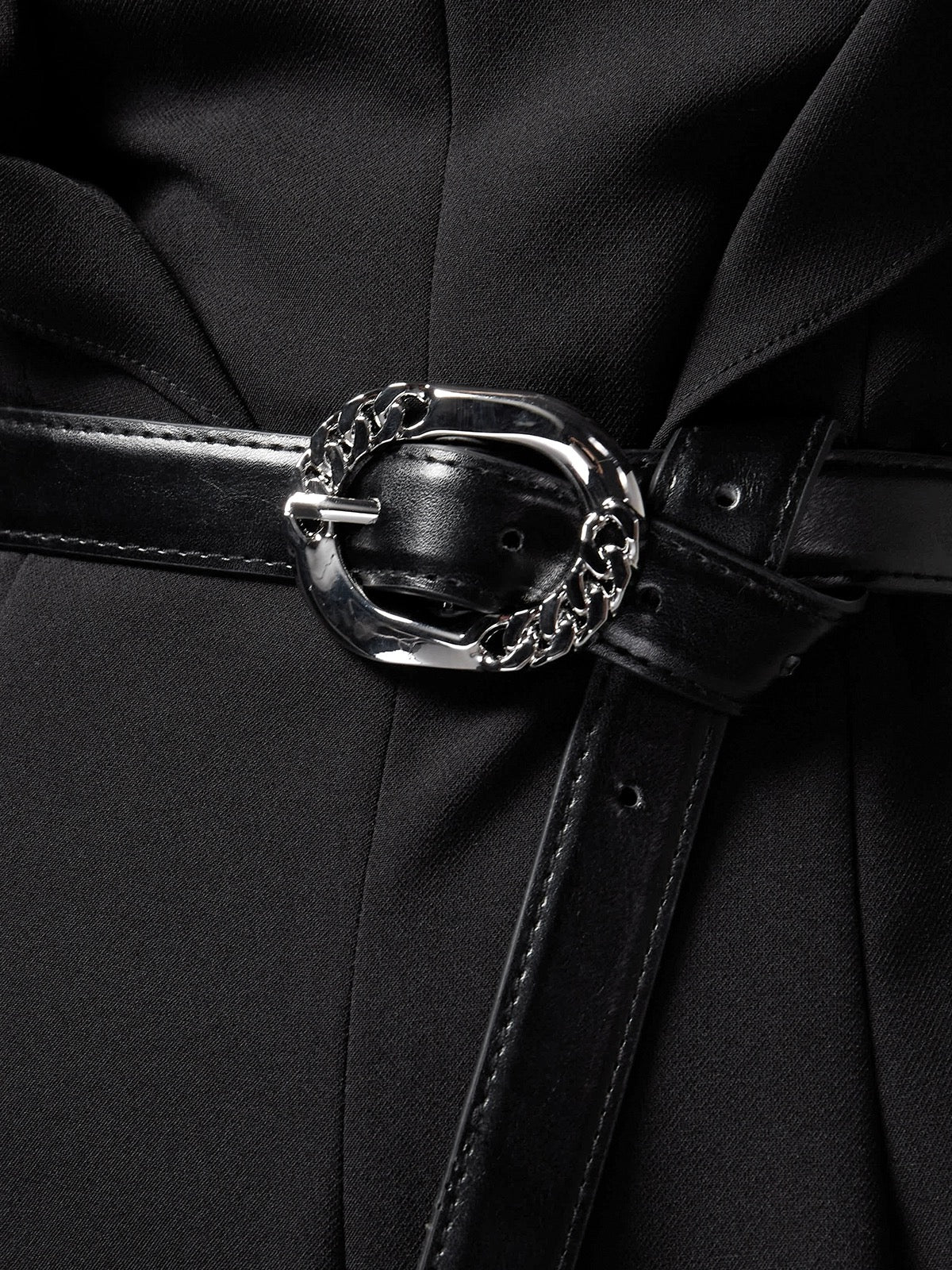 AUI black high-end design professional jumpsuit women's 2024 summer new temperament high-waisted slim jumpsuit