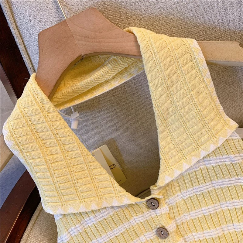 2024 new summer design niche waist chic sweet spicy slim sweet sleeveless Korean style dress