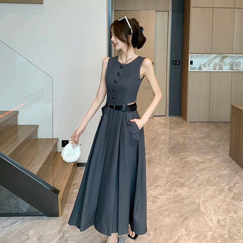 A complete set of matching suits for women, summer, light and mature, pure desire, high-end sense, sweet and cool, street-level two-piece suits and skirts