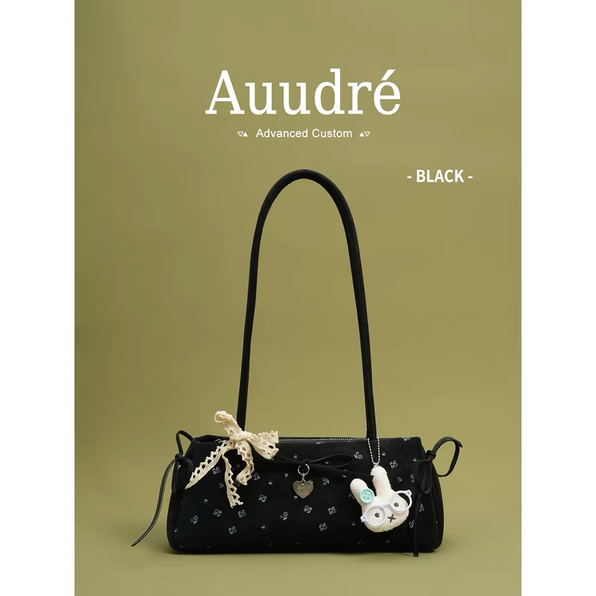 Auudre high-end, chic, niche women's shoulder/underarm bag, 2026 new summer fashion work/commuting bag.