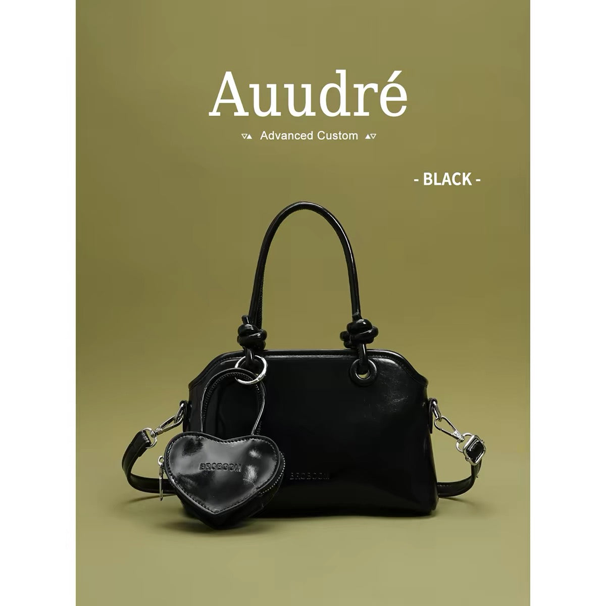 Auudre elegant and chic pink tote bucket bag for women, new 2026 style, perfect for commuting, crossbody, shoulder bag, or underarm bag.
