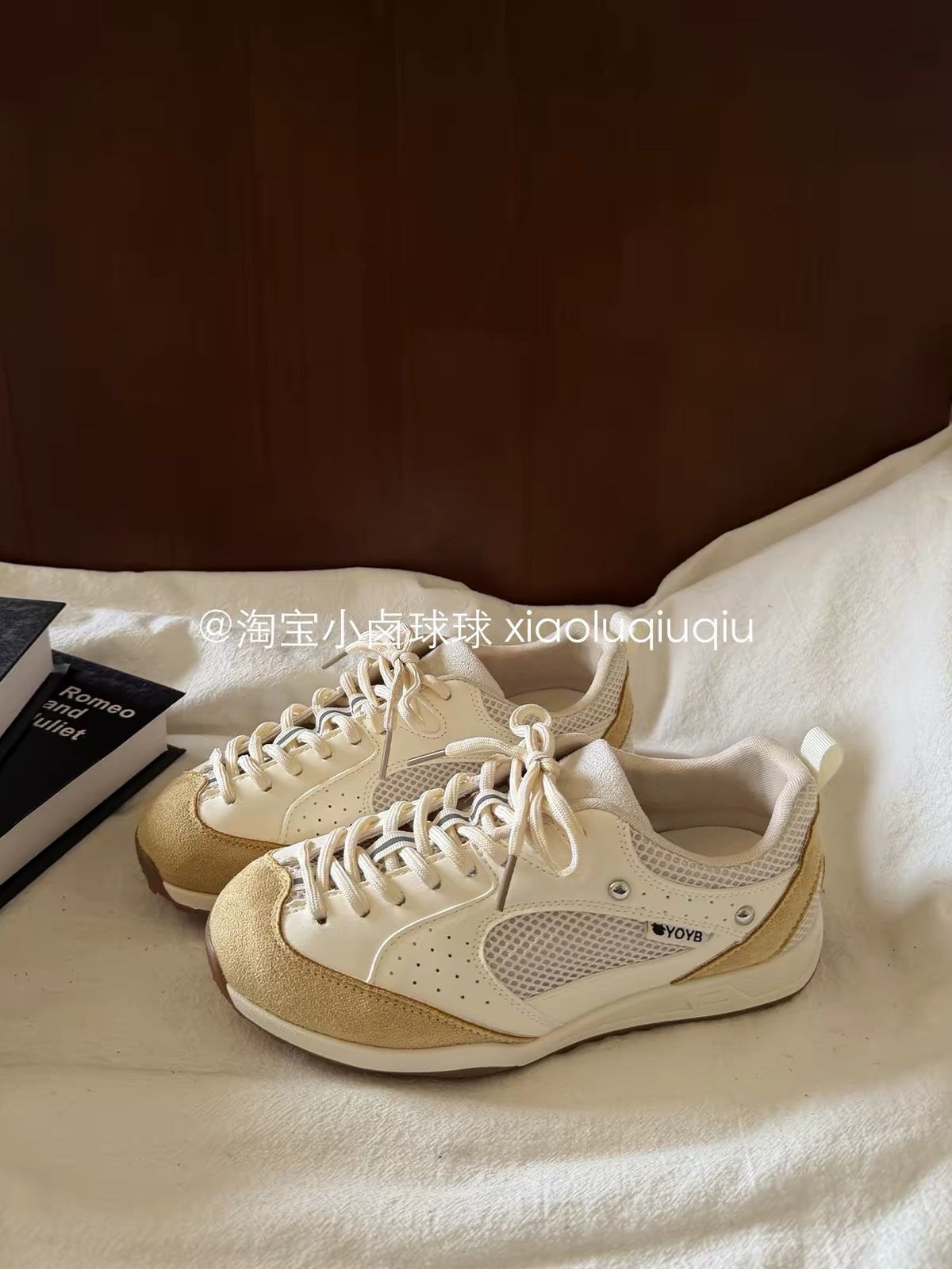 Xiao Lu Qiuqiu Women's "Forrest Gump" Style Platform Sneakers – New Summer 2026 Collection – Versatile Casual Low-Top Shoes