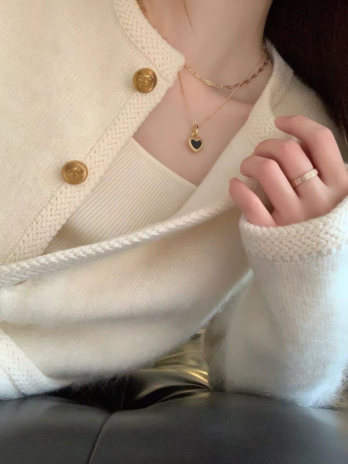 Women’s Mohair Knit Cardigan – Sophisticated "-Style" Outerwear for Early Autumn 2026