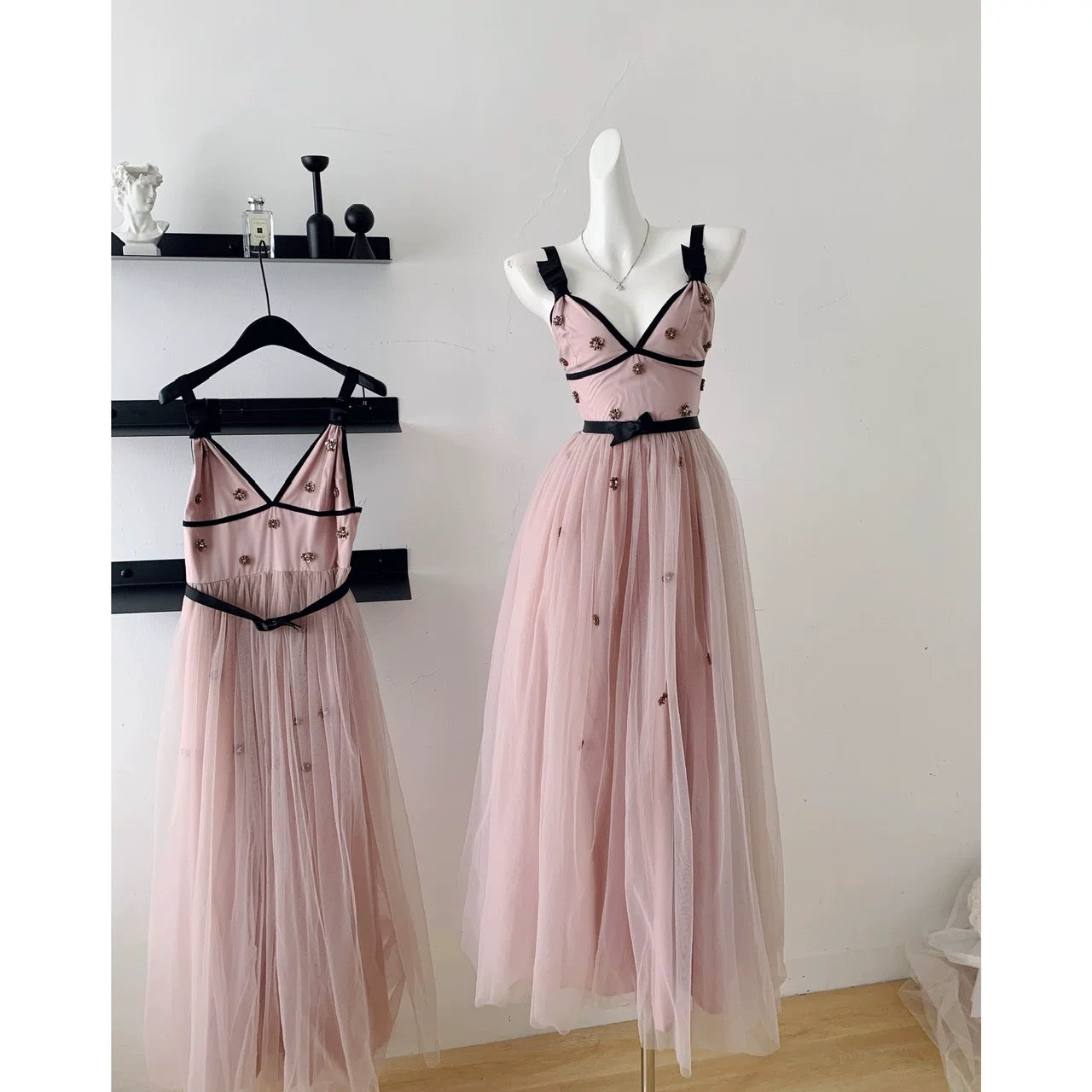 Miyou homemade 2025 spring new design dress birthday dress hand-sewn d –  Lee Nhi Boutique