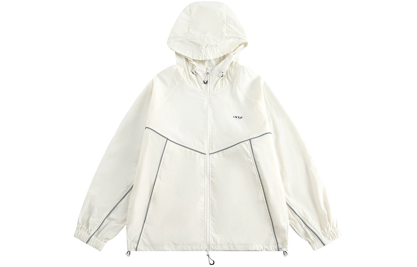 ICH MODE breathable and light upf50+ anti-UV jacket outdoor hooded solid color versatile sun protection clothing for women trendy