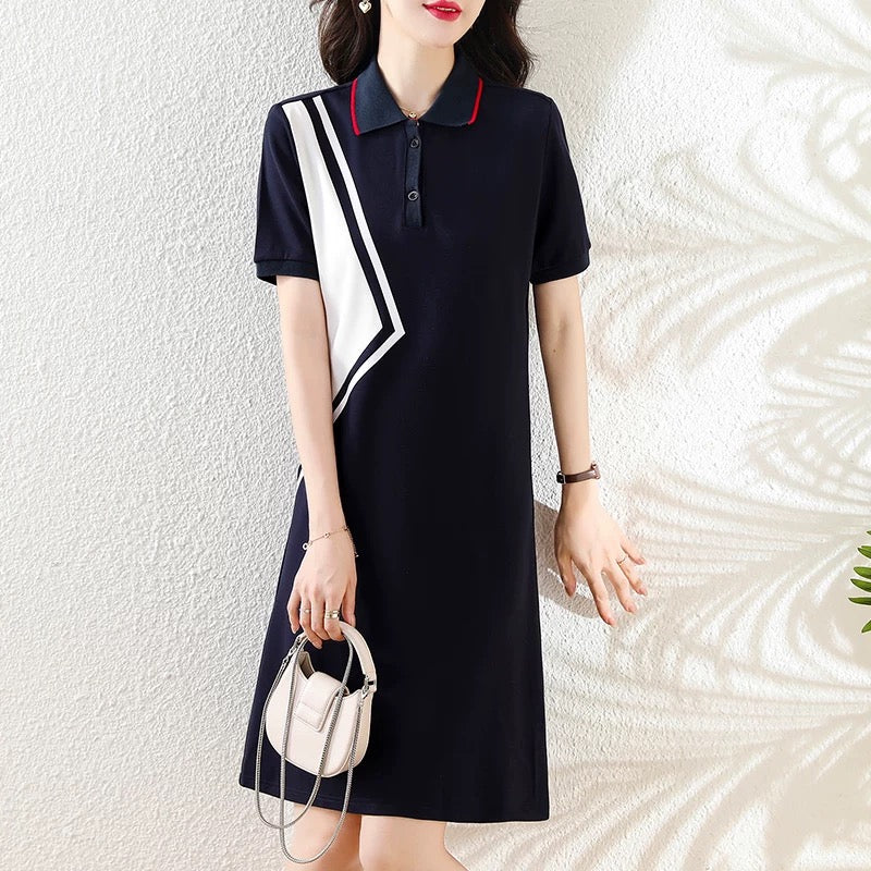 blue dress for baby girl Women Seamless Tank Red Athletic Dress Pleated Golf Dress main image 0