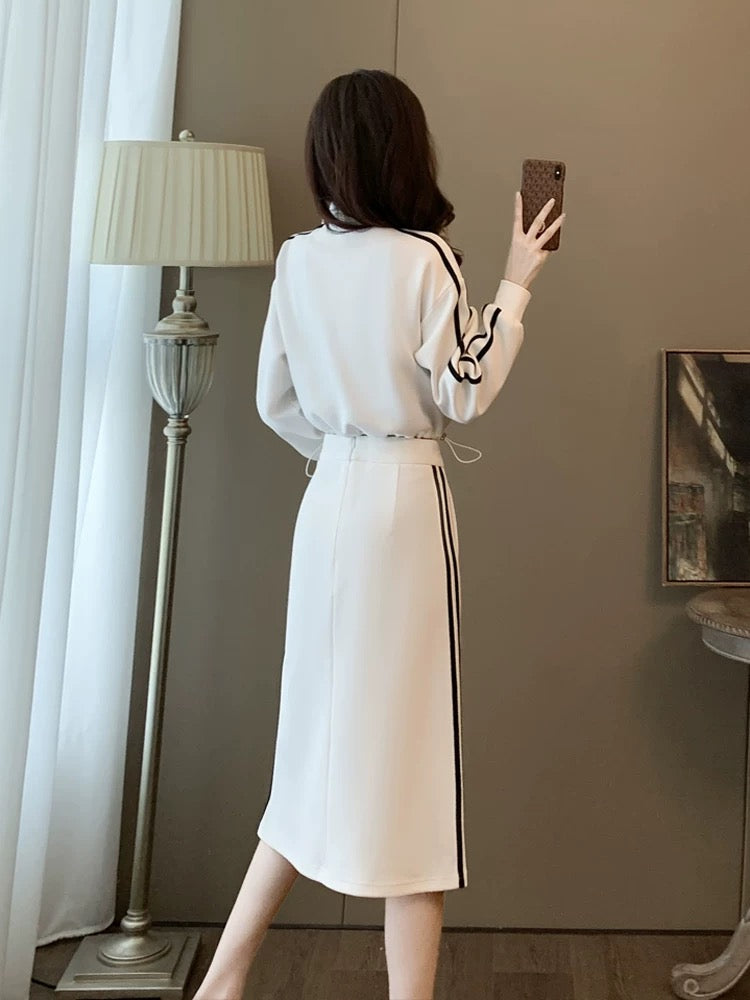 This year's popular beautiful suit skirts in autumn and winter are slim, elegant, casual and sports-style half-length skirts.