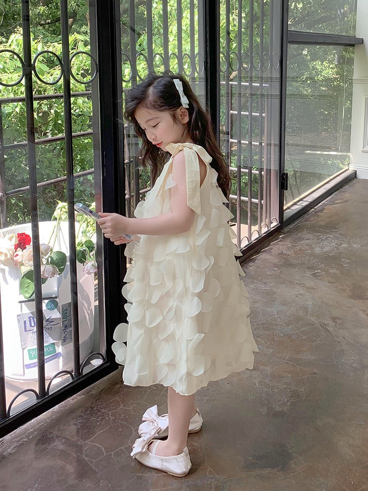 Girls' dress summer dress 2023 new foreign style skirt children's net red princess dress little girl sleeveless sundress