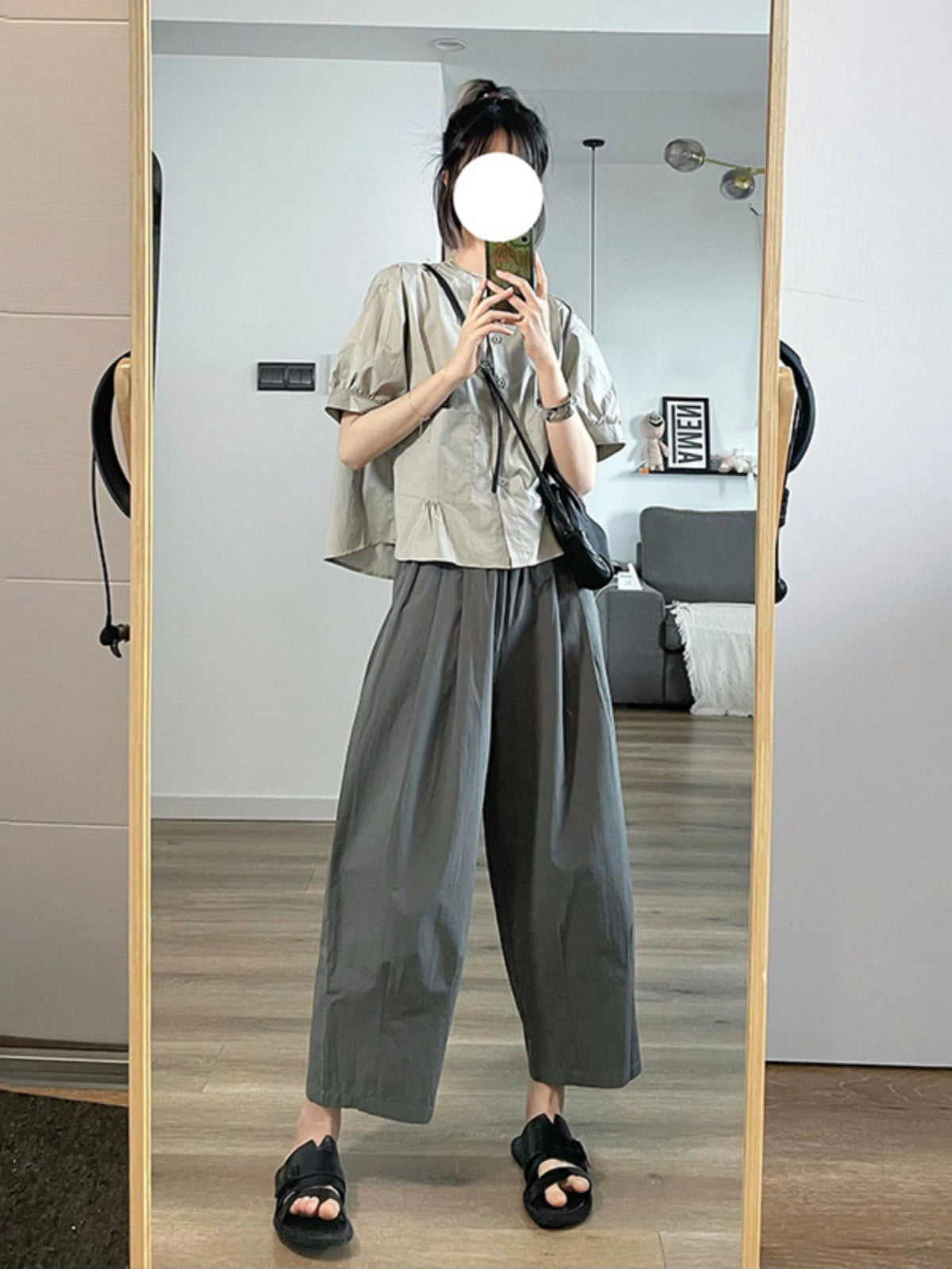 Summer clothes with a whole set of fat and thin wear Internet celebrity fried street fashion casual professional suit female 2023 new