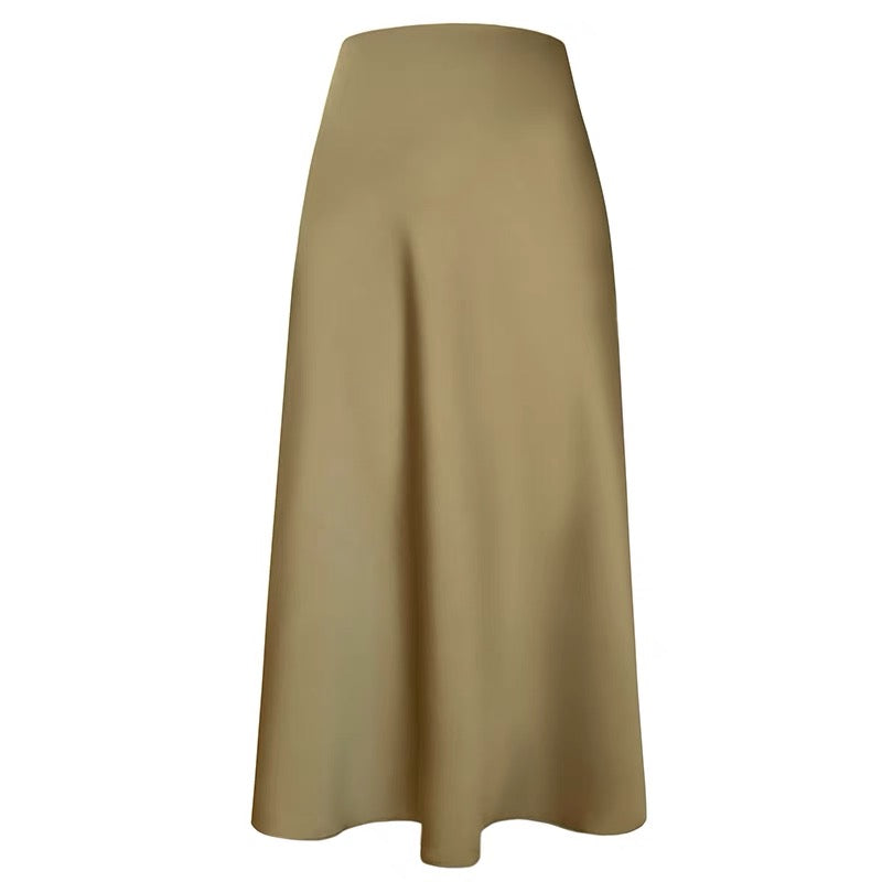 mona original summer elegant high waist commuter simple skirt small sexy romantic fishtail skirt female