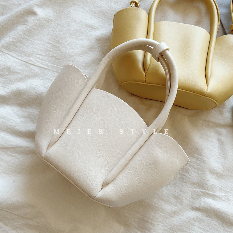 Korean niche design macaron vegetable basket bucket bag handbag fashion all-match one shoulder Messenger small bag trendy
