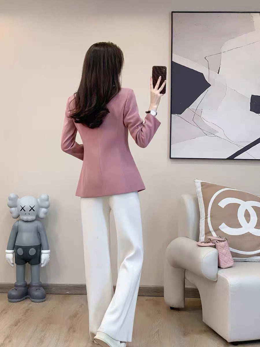 2022 autumn and winter new Korean version of the temperament, light and familiar style