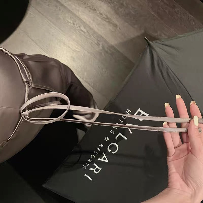 Good morning Fanfan double-sided satin sunscreen trousers women's summer thin loose straight casual cold wind high-end pants 1487