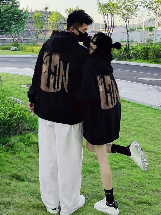 Different couples sweatshirt spring and autumn oversize autumn and winter 2023 new fashion brand very fairy jacket men (N0310)