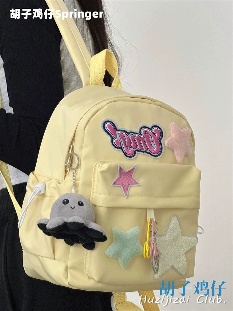 cute girls mini backpack Japanese cute sweet girl girl mini backpack female Korean dopamine sta – Lee Nhi Boutique