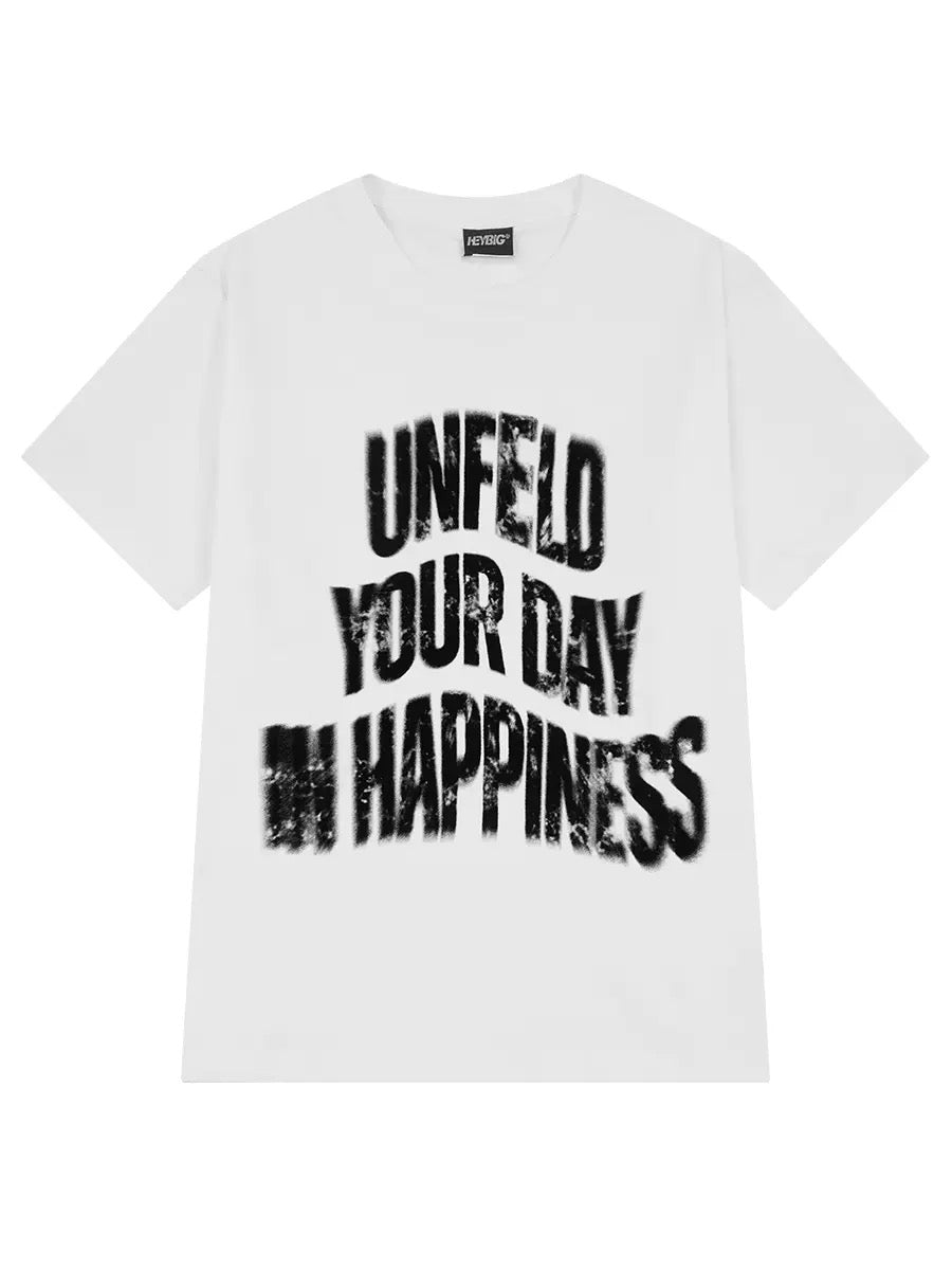 Pure cotton short-sleeved men's and women's T-shirts 2024 spring and summer new fashion brand ins loose half-sleeved white round neck student T-shirt