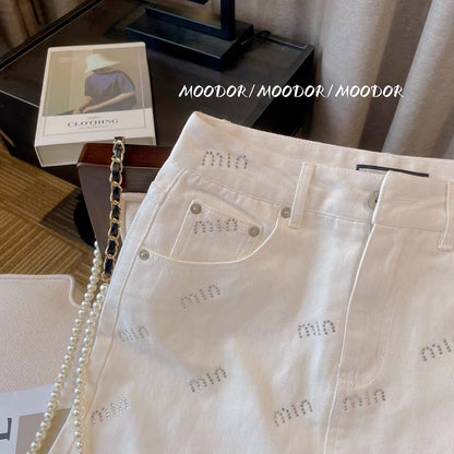 2023 summer new fashion temperament slim high-waist skirt