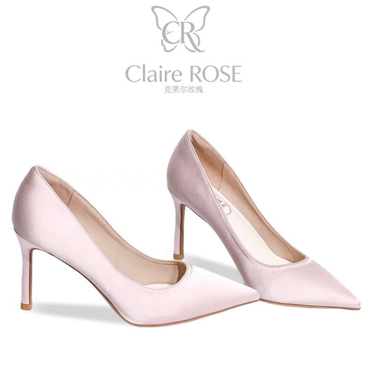 Princess Claire Rose Coronation Gift Box – Crystal Stiletto Heels; a Birthday Gift for Girls (Ideal for 18th Coming-of-Age Celebrations)