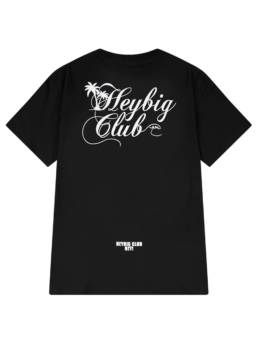 American letter print round neck short-sleeved T-shirt for men and women 2024 new trend summer casual all-match loose tops