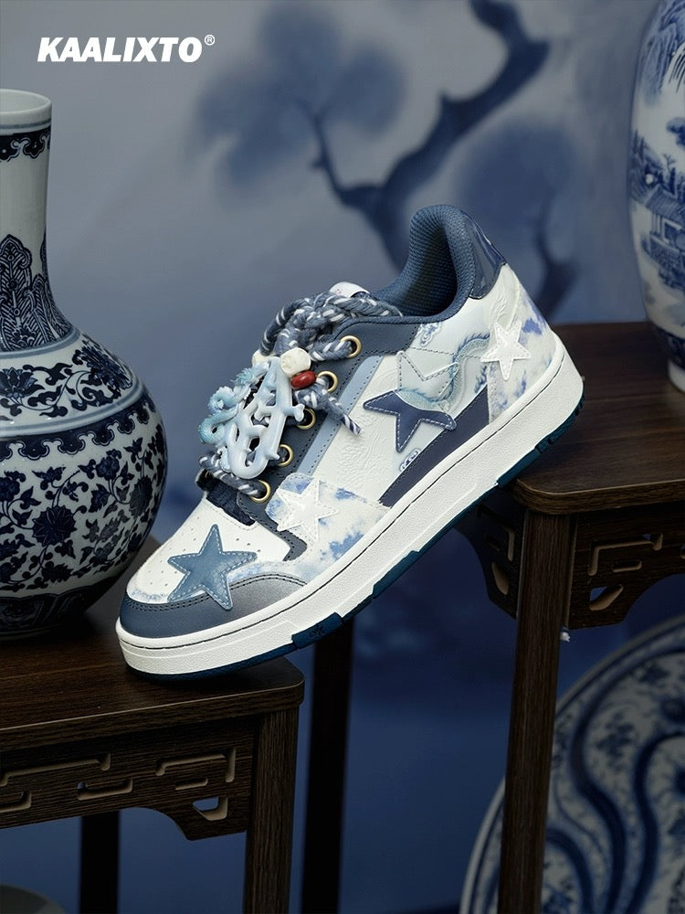 [Same style for stars] kaalixto Year of the Dragon limited star shoes national fashion spring and summer new thick-soled versatile sneakers