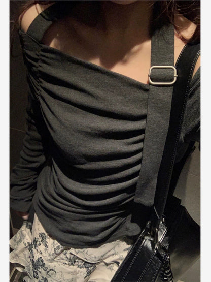 2024 summer new style ruffled floral cake skirt retro high waist slim a-line short long skirt two-piece suit