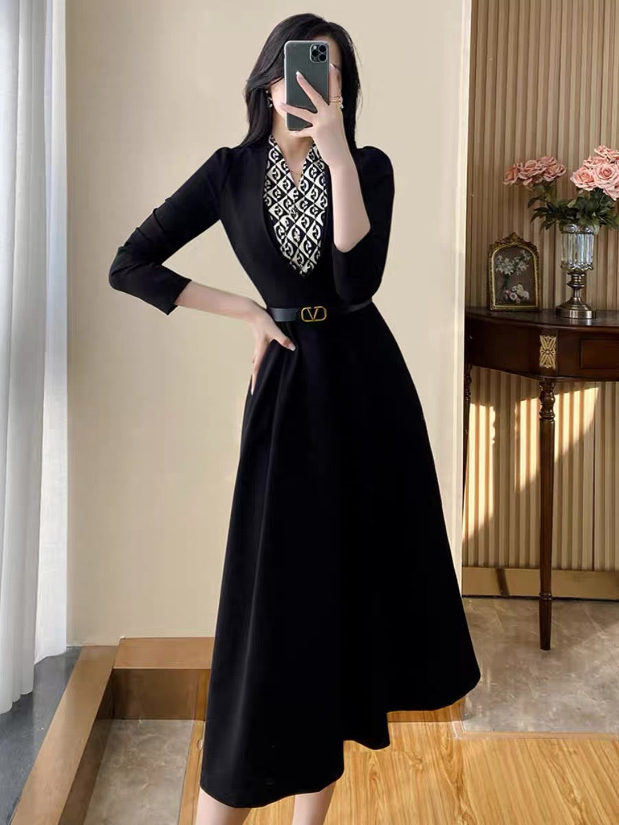 High-end professional dress for women in autumn 2023 new temperament w Lee Nhi Boutique High-end professional dress for women in autumn 2023 new temperament w Lee Nhi Boutique