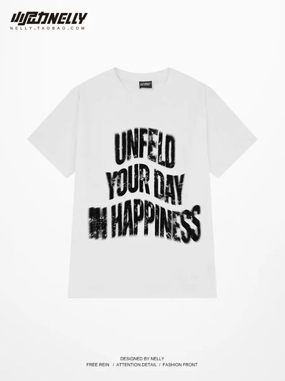 Pure cotton short-sleeved men's and women's T-shirts 2024 spring and summer new fashion brand ins loose half-sleeved white round neck student T-shirt