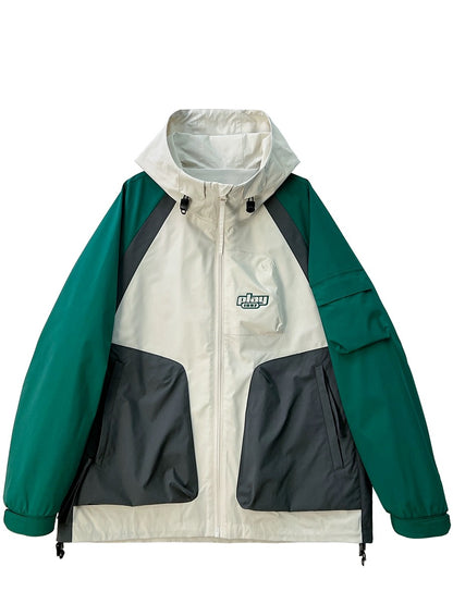 M's trendy street brand outdoor sports jackets for women spring and autumn new mountaineering clothing couples style work jackets