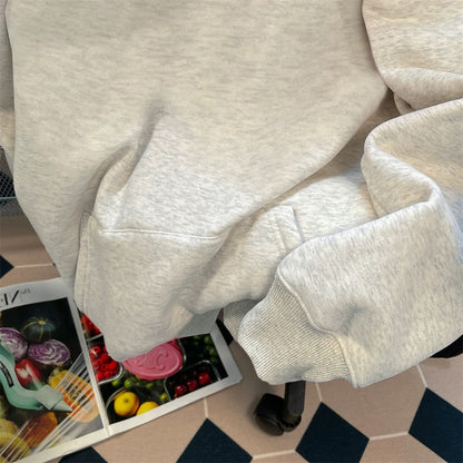 2024 new hot American cat hooded sweatshirt for men and women autumn thin loose national trend niche couple tops