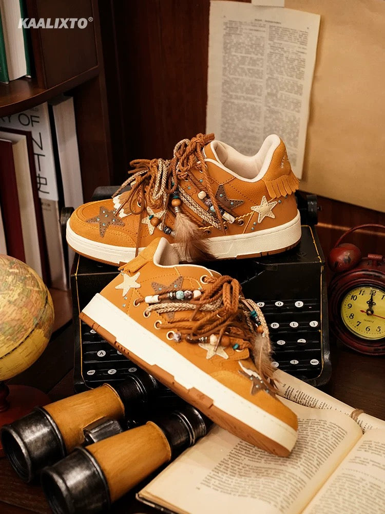 Kaalixto Tang Detective 1900 co-branded star shoes authentic new national trend casual niche all-match round-toe sneakers