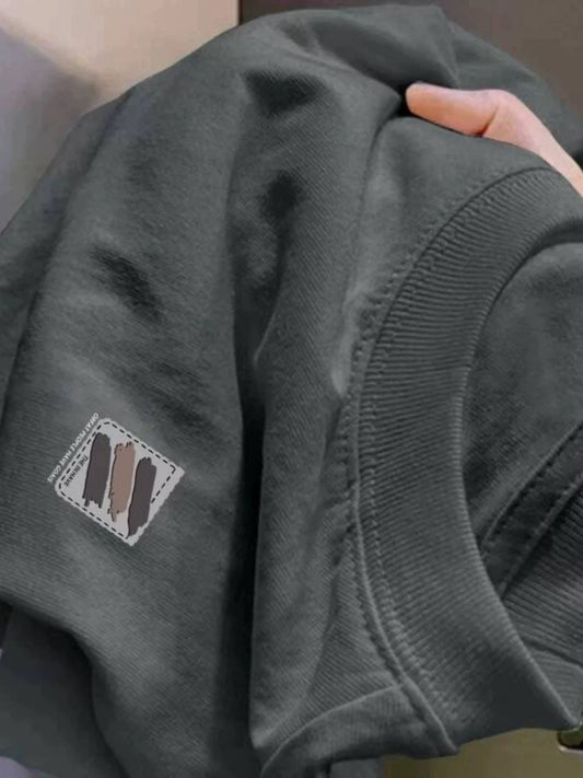 Foreign trade cut label tail order ~ counter withdrawal American trend summer short-sleeved T-shirt men and women pure cotton loose versatile