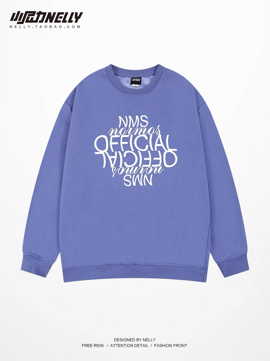 National trend high street American new style sweatshirts for men and women in autumn and winter hiphop couples long-sleeved T-shirts loose jackets for boys (N0928)